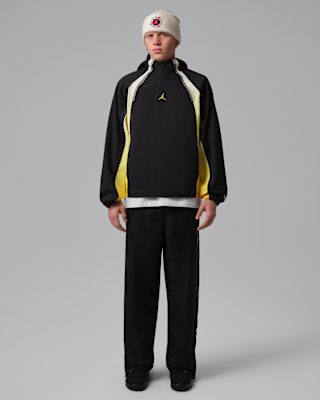 JORDAN ジャージセットアップ 上下 ブラック×ネオンイエロー L Jordan Flight Men's Lightweight Half-Zip Hoodie. Nike.com